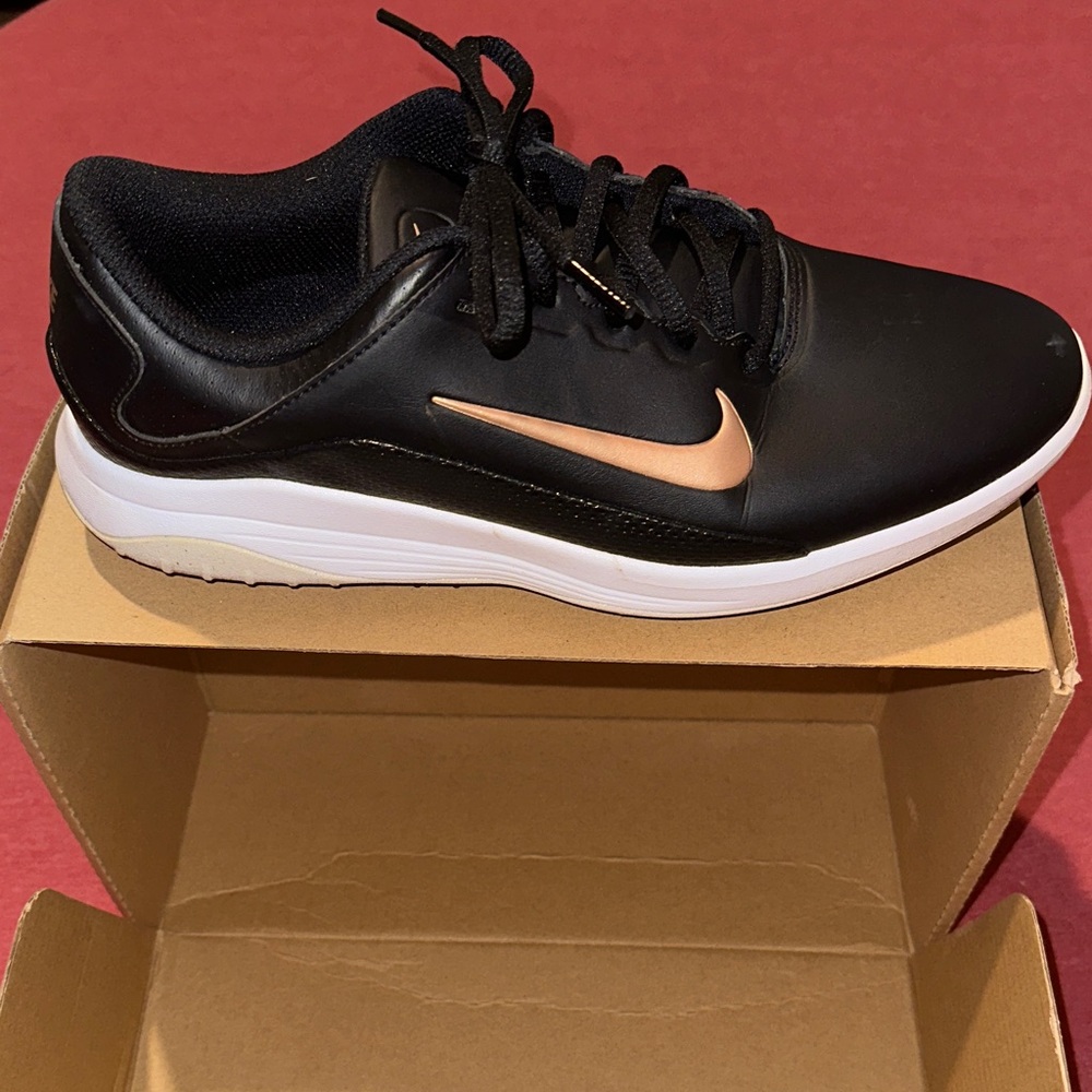 Nike Black and Bronze Athletic Shoes